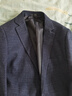 杉杉（FIRS）西服男春秋款商务中年西装休闲男士单西外套正装职业装上衣西装 9836深蓝 175  实拍图