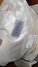 无印良品100%白鹅羽毛绒丝被子150*200cm约5斤冬季被芯填充1600g 扭花白 实拍图
