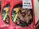 大希地腌制 调味牛仔骨 带骨小牛排  牛肉 牛肋骨烧烤食材冷冻 400g 实拍图