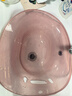 艾卡安马桶坐浴盆痔疮坐浴盆女性洗屁股盆肛周术后马桶盆坐浴盆高透粉色 实拍图