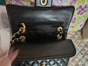 香奈小香儿包包女包奢侈大品牌2025新款包包女2025新款潮时尚轻奢 黑色大号+浅金穿皮链条（专柜礼盒套装） 实拍图