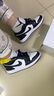耐克NIKE休闲鞋男女熊猫AJ 1乔丹JORDAN 1运动鞋DC0774-101黑白36.5 实拍图