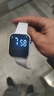 其他品牌高颜值LED手表时尚方形学生科技感超强夜光数字个性运动 白色 实拍图