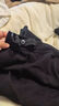十月结晶打底裤冬季款孕妇裤外穿薄绒瑜伽托腹鲨鱼裤 黑色M码 实拍图