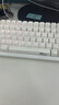 RK98机械键盘无线2.4G有线蓝牙三模键盘笔记本家用办公台式机游戏键盘100键98配列RGB背光白色红轴 实拍图