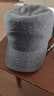 HKWZ大头围平顶帽男帽大码加大加深大号帽子男春夏季适合大脸戴的胖子 灰色后封口（毛呢加绒款） 2XL 加大码(60-65cm）不是大头围别拍 实拍图