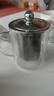 金灶（KAMJOVE）耐热玻璃泡茶壶闷茶飘逸杯玻璃茶具花茶壶茶水分离杯A-01 实拍图