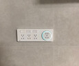 奥克斯86型扩展式插座厨房拓展轨道转换器暗装家用带开关排插 21孔向右拓展五孔白色 实拍图