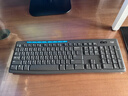 罗技（Logitech）MK275 键鼠套装 无线键鼠套装 办公键鼠套装 全尺寸 商务键鼠套装 带无线2.4G接收器 黑蓝色 实拍图