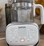 苏泊尔（SUPOR）恒温水壶 婴儿调奶器 宝宝玻璃纯钛烧水壶 泡奶粉机1.2L BW08T 实拍图