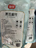 富昌 黑豆腐竹200g 原浆腐竹黑豆制品火锅食材凉拌 豆制品 素肉凉拌 实拍图