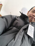 京东京造羽绒服男鸭绒加厚防寒工装面包服短款冬季外套衣服 黑色 L 实拍图