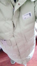 鸭鸭（YAYA）羽绒服女中长款冬季新款时尚休闲百搭可拆卸帽加厚防寒保暖外套XB 绿色 L （165） 实拍图
