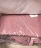 水星家纺四件套床上纯棉100%a类全棉透气被套床笠双人1.5米×2米床粉 实拍图