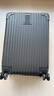 SOO行李箱男万向轮拉杆箱耐磨抗摔20英寸A330旅行箱密码箱女商务黑色 实拍图