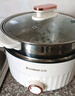 志高（CHIGO）电煮锅 电火锅专用锅 电蒸锅 蒸煮一体多功能锅家用3-4个人宿舍不粘小电锅 YGJX-19 实拍图