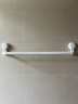 太力吸盘毛巾架杆浴室卫生间上墙置物架厕所免打孔浴巾架铝合金挂架 实拍图