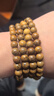 黑花梨沉香木檀木佛珠108念珠仿绿松石隔珠木质手链总批发 鸡翅木隔珠08mm*108颗 实拍图