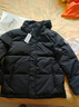 京东京造羽绒服男鸭绒加厚防寒工装面包服短款冬季外套衣服 黑色 3XL 实拍图