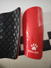 卡尔美（KELME）足球护腿板比赛训练护小腿减震加厚插板专业护具 红色 L 实拍图