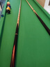 LP雄霸台球杆小头杆斯诺克球杆中式黑八专用中头杆入门白蜡木桌球杆 雄霸 3/4 单杆套装 9.8 附送十二件豪华赠品 实拍图