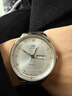 上海（SHANGHAI）手表男款 男士自动机械表 国民系列 经典白盘间金钢带SH3013G-1 实拍图