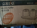 立客全自动上水电热水壶茶盘功夫茶烧水壶煮茶烧水一体机茶具调温烧水器茶台保温壶茶壶电茶炉泡茶套装 1L 底部上水+金色玻璃壶套装LK-SHC22 实拍图