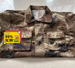 二手正品旧沙漠冬款迷彩工作服耐脏耐磨电焊汽修保安服劳保工装 二手八新沙漠冬(上衣和裤子) 175/92-96男150-170斤 实拍图