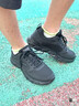 安踏男鞋运动鞋男秋冬季男士软底网面跑步鞋休闲鞋皮面保暖防水鞋子男 【热卖推荐款秋冬季男鞋】黑色 41 （8码） 实拍图