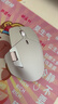 雷柏（Rapoo） MT760Mini中小手无线/蓝牙/有线多模办公鼠标 人体工学跨屏传输150小时续航11键可定义 粉色 实拍图