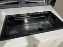 摩恩阳光系列厨房水槽大单槽洗菜盆一体盆洗碗槽304不锈钢台上台中台下盆 升级款小米粒5MM-抽拉龙头全配置 800X450MM 实拍图
