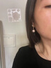芯奢耳夹耳环无耳洞女耳钉女士仿珍珠方圆脸显脸小蚊香盘耳钉耳饰礼物 蚊香盘耳夹（无耳洞拍） 实拍图