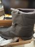 迪卡侬雪地靴户外防水冬季棉鞋SH100黑色42（建议拍大一码）2492060 实拍图
