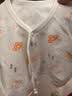 十月结晶婴儿衣服半背衣春夏季男女宝宝新生儿棉夏季和尚服A类 实拍图
