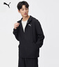 彪马（PUMA）跑步黑色长袖运动夹克外套男新款秋季休闲上衣523274 黑色-01 M (175/96A) 实拍图