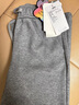 香影【加绒抗起球】直筒阔腿裤女高腰2025秋冬新款长裤宽松糯米裤 灰色 S 实拍图