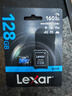 雷克沙（Lexar）128GB TF（MicroSD）存储卡 V30 A2 读160MB/s 游戏机平板行车监控录像内存卡 4K超清拍摄（BLUE） 实拍图