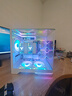 玩嘉问界MINI白色一体式曲面玻璃海景房机箱游戏电脑台式机MATX/240水冷/三面侧透/ARGB灯条 实拍图
