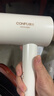 康夫（CONFU）2亿负离子电吹风机宿舍家用大风力护发小型折叠大功率国家补贴吹风筒1600W KF-3153白 实拍图