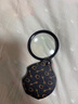 迪普尔放大镜便携式用老人折叠阅读高清高倍超大小型钥匙扣口袋式鉴定 实拍图