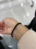 美肤语黑色加粗发绳皮筋30根 高弹橡皮筋高马尾扎头绳发圈皮套MF8527 实拍图