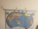 【官方正版 升级精装版】2026世界地图挂图 1.1米*0.8米 防水覆膜带挂杆挂绳 学生办公室书房家庭装饰挂图挂画墙贴精美装饰 实拍图