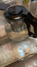 茶吧机饮水机玻璃电热水壶茶壶茶台电茶炉保温壶单壶带滤网耐高温茶具大容量水壶泡茶壶茶水分离 黑色全把款式 实拍图