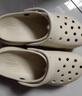 CROCS卡骆驰厚底云朵洞洞鞋时尚百搭户外沙滩鞋女鞋|206750 骨白色-2Y2(含智必星) 36 /37(230mm) 实拍图