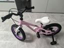 优贝（RoyalBaby）儿童自行车男女镁合金单车 月亮系列3-5岁 宇航员14寸 粉色 实拍图