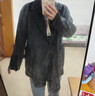 三彩【宋轶同款】【100绵羊毛】2025冬季新款双面呢大衣中长毛呢外套S 深邃灰 XS 150/76A 实拍图
