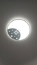 雷士（NVC）LED护眼卧室吸顶灯现代简约房间灯星月儿童房灯具灯饰 36W 荐 RA95星月-冰雪蓝 三段 实拍图