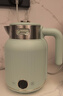美的（Midea）艺术家电热水壶烧水壶自动断电保温一体1.7L大容量无缝电水壶316L不锈钢恒温7档温控53-Q 实拍图