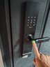英典（YINGDIAN）麒麟甲级防盗门家用入户门智能门进户门子母门防撬防爆别墅大门 2050*860/2050*960 【基础款】高端指纹锁 实拍图