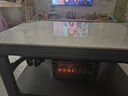 炉旺天然气取暖炉取暖桌气电两用取暖茶几升降电暖炉语音电暖桌家用客厅长方形烤火桌燃气取暖器烤火炉 1.2米福来【气电两用】中央电暖+电磁炉+升降 实拍图